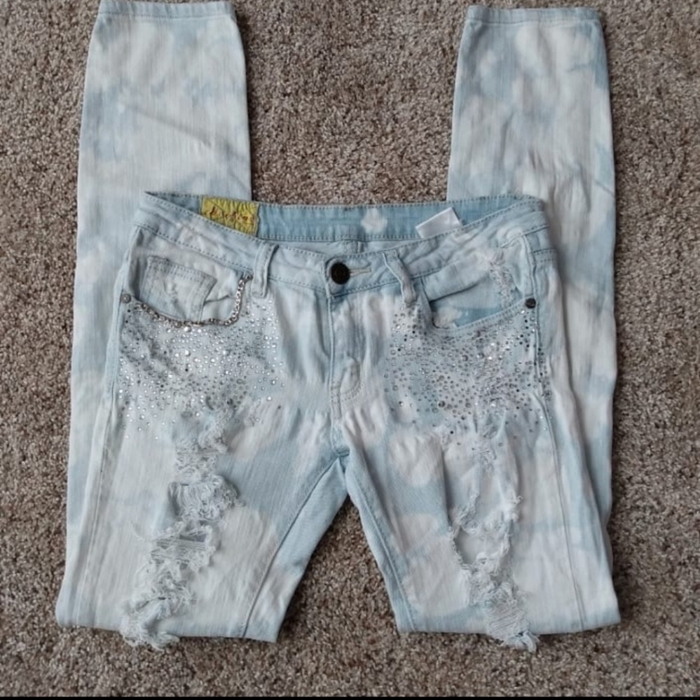 MACHINE Distressed jean